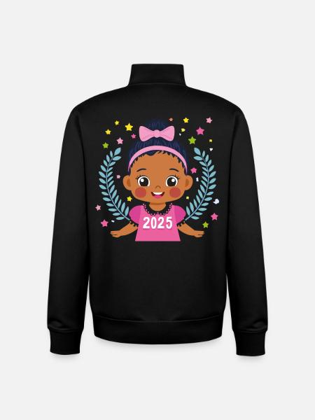 Children 2025 - Unisex Organic Zip Sweatshirt by Stanley/Stella - black