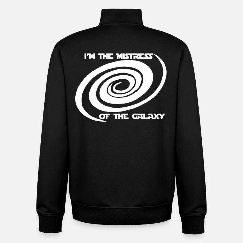 Herrin der Galaxis - Unisex Organic Zip Sweatshirt von Stanley/Stella - Schwarz