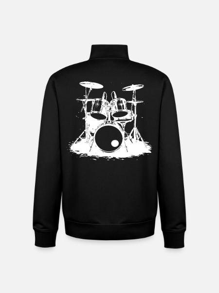 Percussion - Unisex Organic Zip Sweatshirt by Stanley/Stella - black