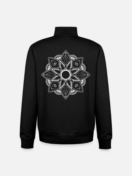 L’ de la vie - Sweat zippé unisexe en coton bio Stanley/Stella - noir