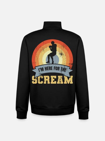 American Football Witz - Unisex Organic Zip Sweatshirt von Stanley/Stella - Schwarz