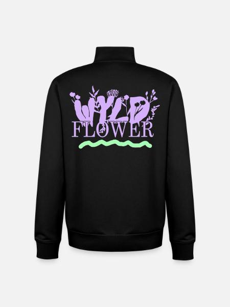 Wyld Flower – Boho Vibes - Unisex Organic Zip Sweatshirt von Stanley/Stella - Schwarz
