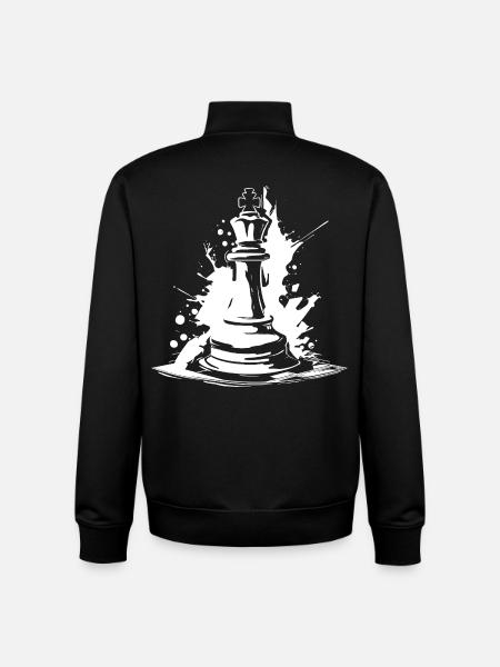 Pièce - Sweat zippé unisexe en coton bio Stanley/Stella - noir