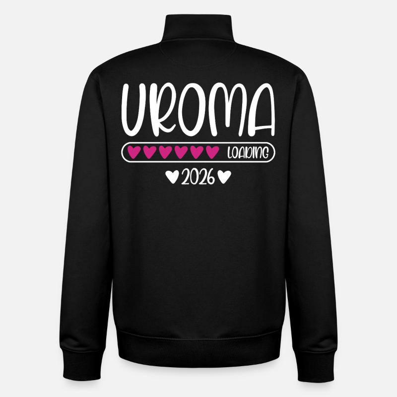 Uroma 2026 loading - Unisex Organic Zip Sweatshirt von Stanley/Stella - Schwarz