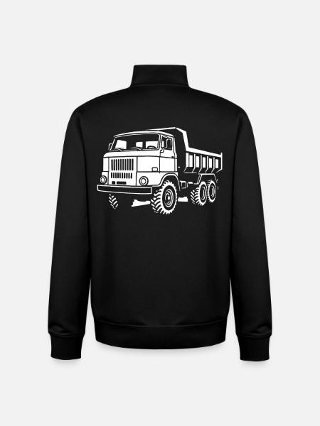 Heavy-duty steel - Unisex Organic Zip Sweatshirt by Stanley/Stella - black