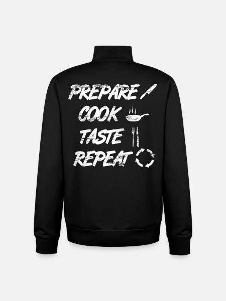 Koch Quote - Unisex Organic Zip Sweatshirt by Stanley/Stella - black