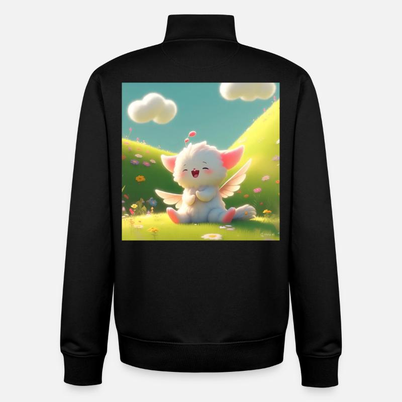 Design  - Unisex Organic Zip Sweatshirt by Stanley/Stella - black