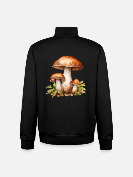 Pilzwald-Pendel - Unisex Organic Zip Sweatshirt von Stanley/Stella - Schwarz