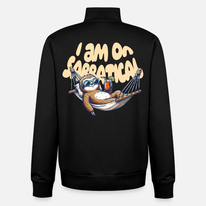 on Sabbatical - Unisex Organic Zip Sweatshirt von Stanley/Stella - Schwarz