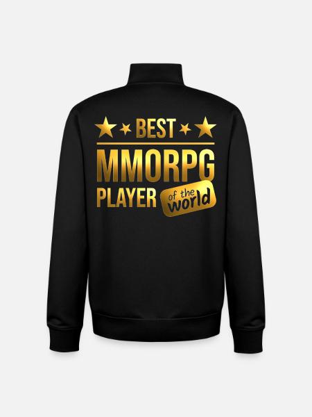 MMORPG - Unisex Organic Zip Sweatshirt by Stanley/Stella - black