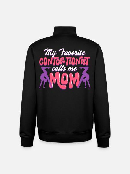 Contortionist Contortion - Unisex Organic Zip Sweatshirt by Stanley/Stella - black