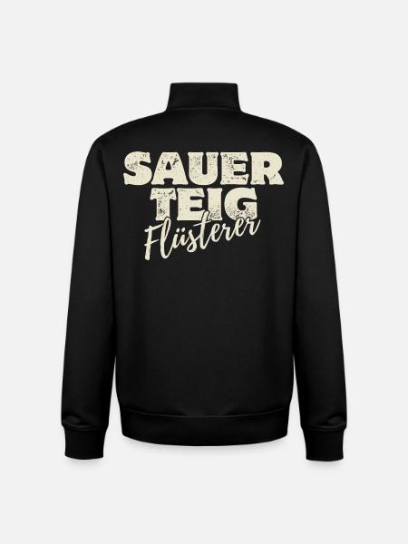 Sourdough Whisperer - Unisex Organic Zip Sweatshirt by Stanley/Stella - black