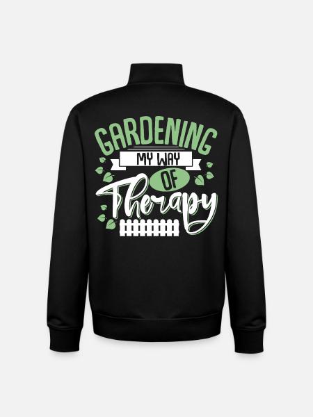 Garten Schrebergarten - Unisex Organic Zip Sweatshirt von Stanley/Stella - Schwarz