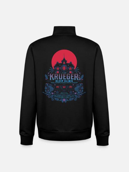 Die Nightmare Clinic - Unisex Organic Zip Sweatshirt von Stanley/Stella - Schwarz