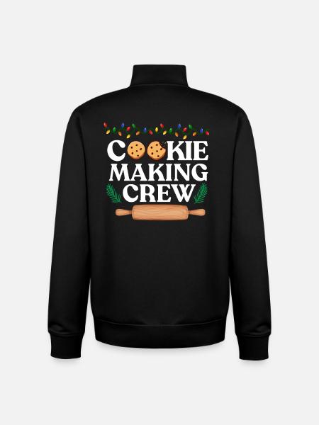 Koch-Crew. - Unisex Organic Zip Sweatshirt von Stanley/Stella - Schwarz