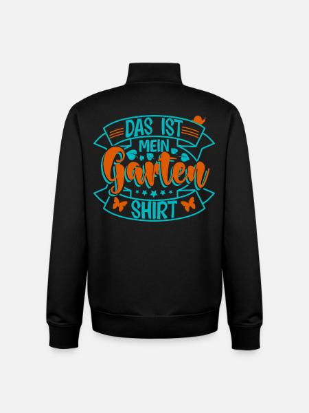 Garten - Unisex Organic Zip Sweatshirt von Stanley/Stella - Schwarz
