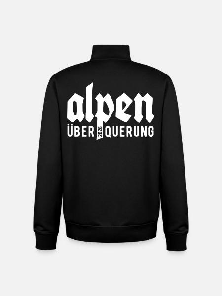 Alpen Überquerung 2026 - Wandern - Unisex Organic Zip Sweatshirt von Stanley/Stella - Schwarz