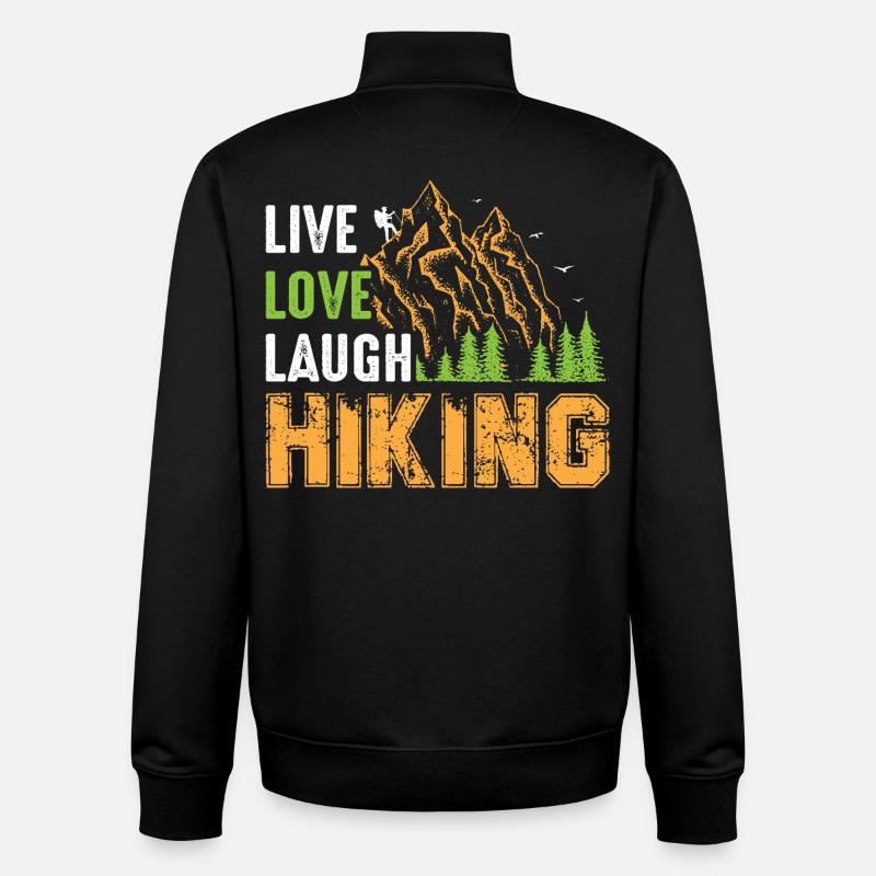 Errer - Sweat zippé unisexe en coton bio Stanley/Stella - noir