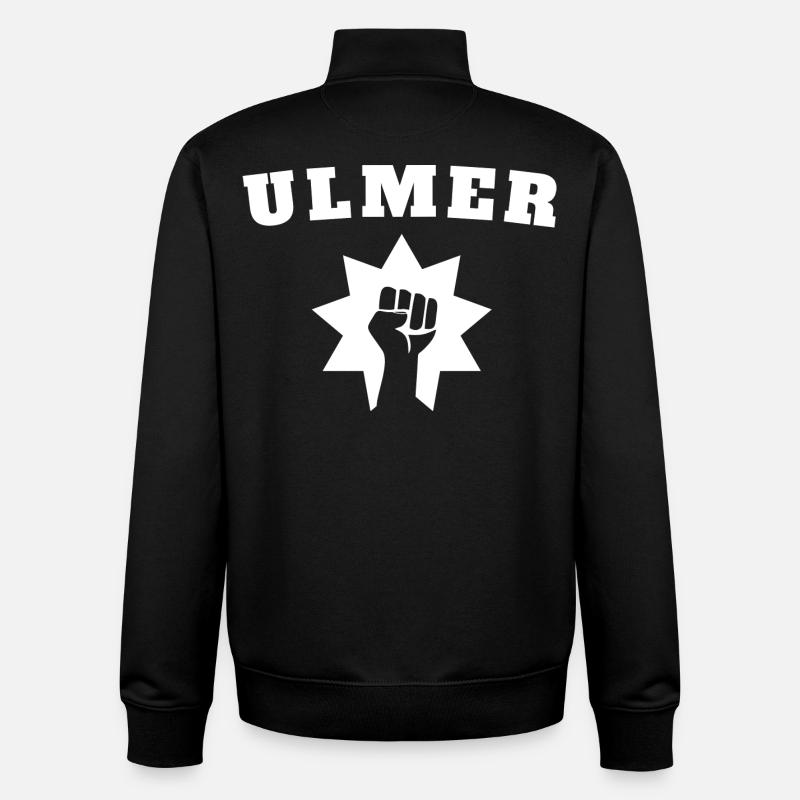 Ulmer - Unisex Organic Zip Sweatshirt von Stanley/Stella - Schwarz