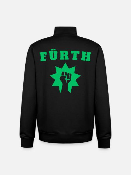 Fürth - Unisex Organic Zip Sweatshirt von Stanley/Stella - Schwarz