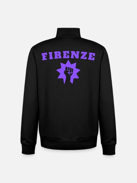 Firenze - Sweat zippé unisexe en coton bio Stanley/Stella - noir