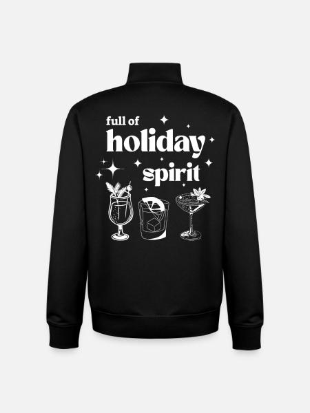 Voller Urlaubsstimmung - Unisex Organic Zip Sweatshirt von Stanley/Stella - Schwarz