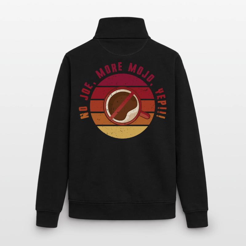 Coffee withdrawal decaffeinated ex-coffee drinker Unisex Organic Zip Sweatshirt by Stanley/Stella