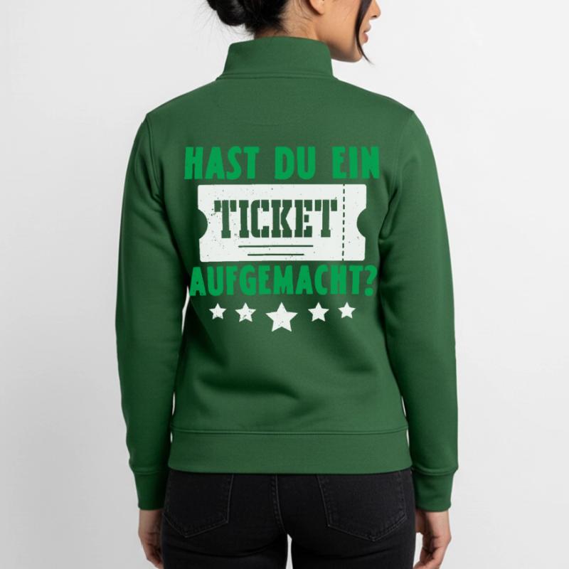 Science Coder DID YOU OPEN A TICKET FUNNY Unisex Organic Zip Sweatshirt by Stanley/Stella
