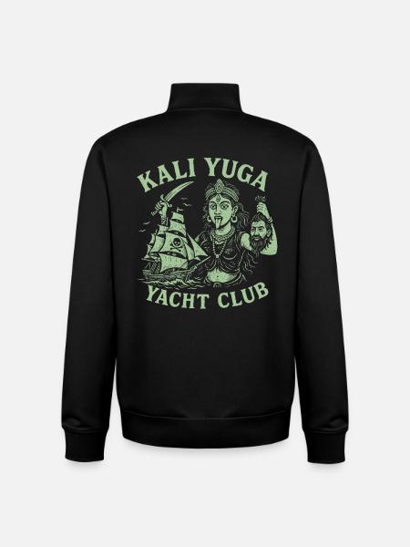 Kali Yuga Yacht Club - Unisex Organic Zip Sweatshirt by Stanley/Stella - black