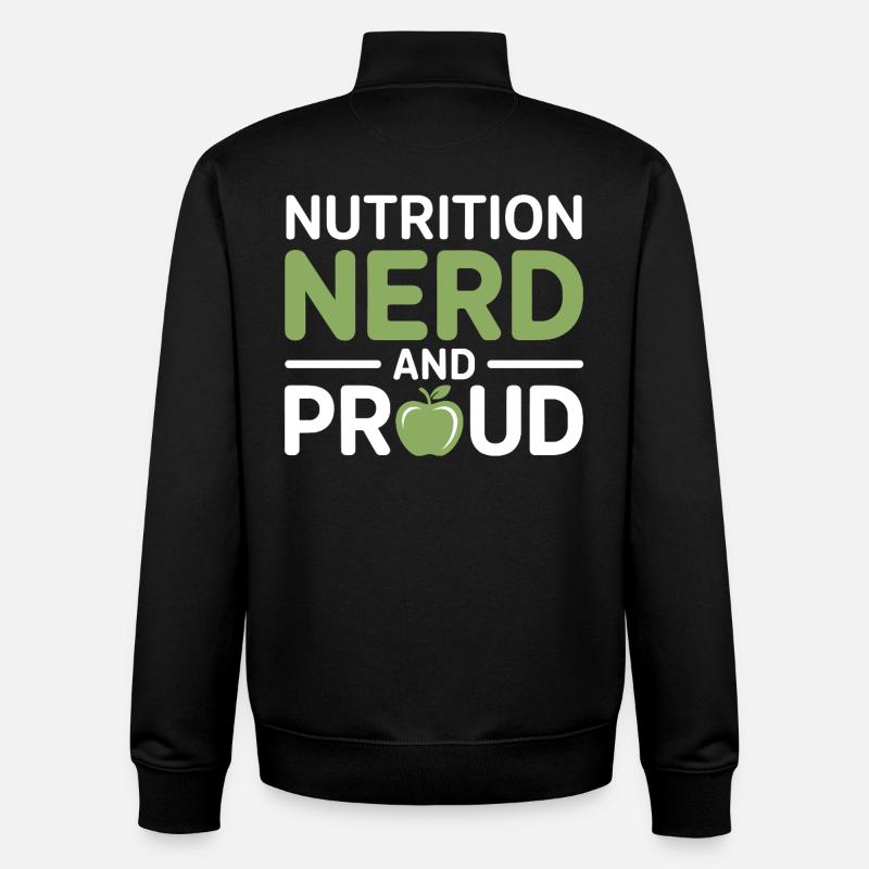 Registered Dietitian Simplifying Food Science - Unisex Organic Zip Sweatshirt by Stanley/Stella - black