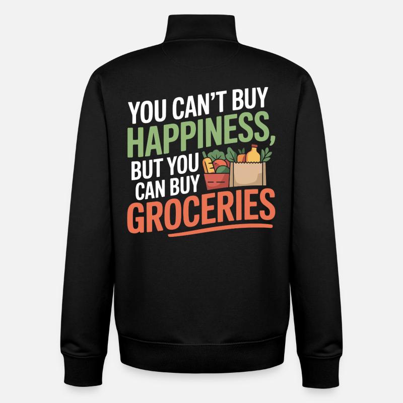 Registered Dietitian Science Scholar Academic - Unisex Organic Zip Sweatshirt by Stanley/Stella - black