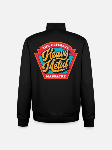 Das ultimative Heavy-Metal-Massaker - Unisex Organic Zip Sweatshirt von Stanley/Stella - Schwarz
