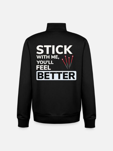 Licensed TCM Practitioner Expert Health  - Unisex Organic Zip Sweatshirt by Stanley/Stella - black