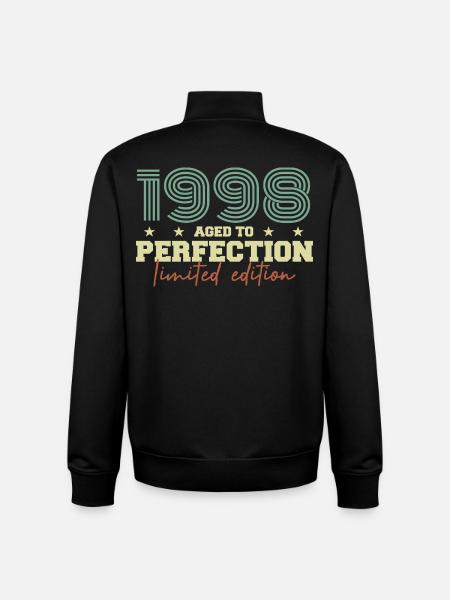 1998 - Unisex Organic Zip Sweatshirt by Stanley/Stella - black