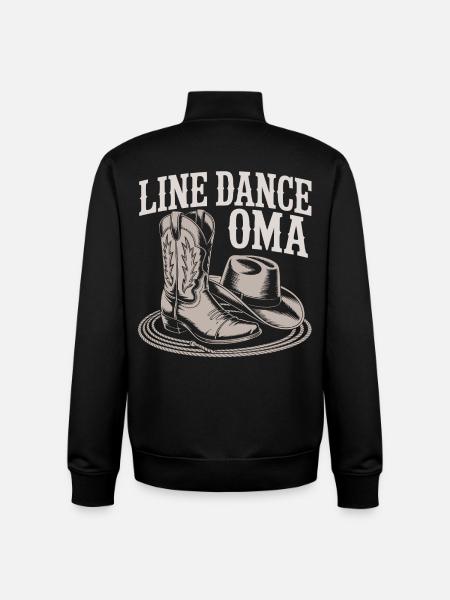 LineDance Granny Boots - Unisex Organic Zip Sweatshirt by Stanley/Stella - black