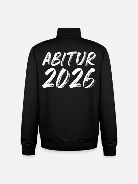 Abitur 2026 - Unisex Organic Zip Sweatshirt by Stanley/Stella - black