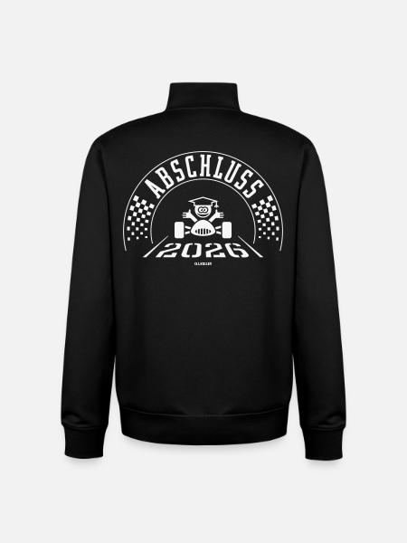 Graduation 2026 (Graduation / Finish / W) - Unisex Organic Zip Sweatshirt by Stanley/Stella - black