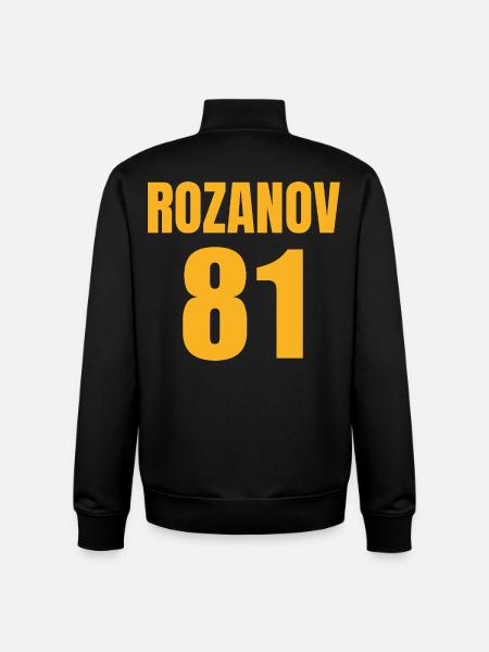 Rozanov - Sweat zippé unisexe en coton bio Stanley/Stella - noir