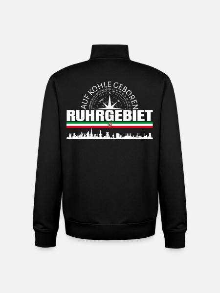 Ruhr area - Unisex Organic Zip Sweatshirt by Stanley/Stella - black