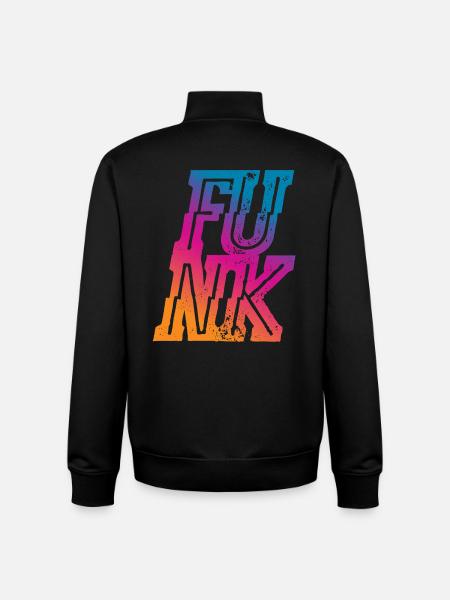 Funk - Unisex Organic Zip Sweatshirt by Stanley/Stella - black