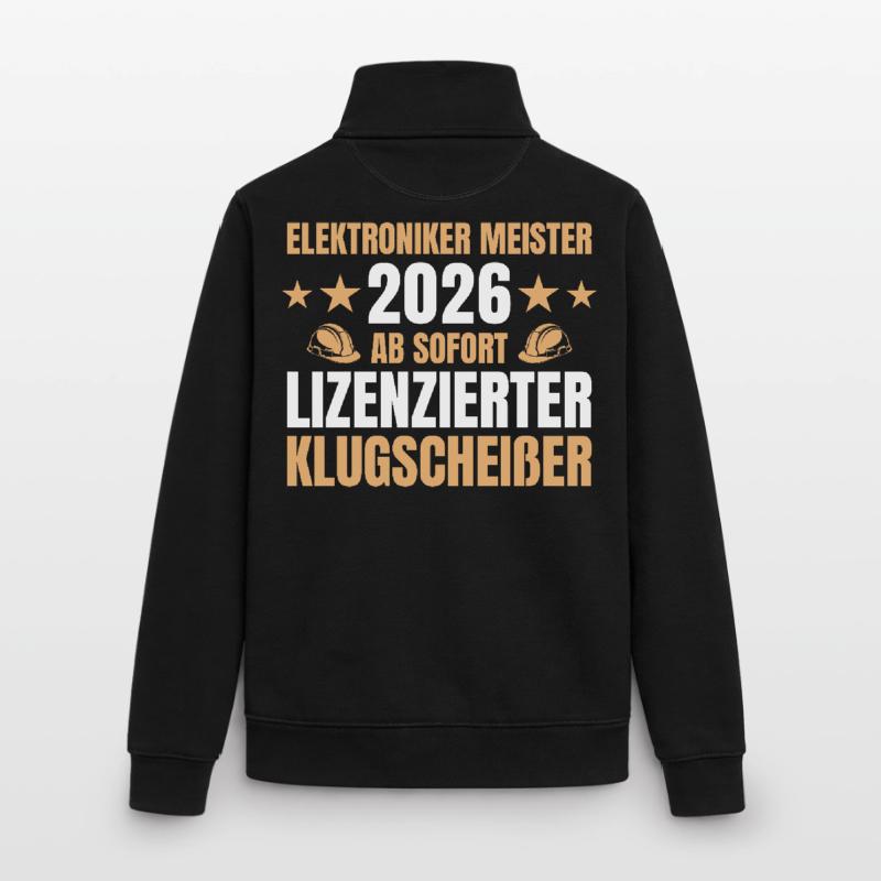 Master Electronics Technician 2026 Master Craftsman Examination Passed Unisex Organic Zip Sweatshirt by Stanley/Stella