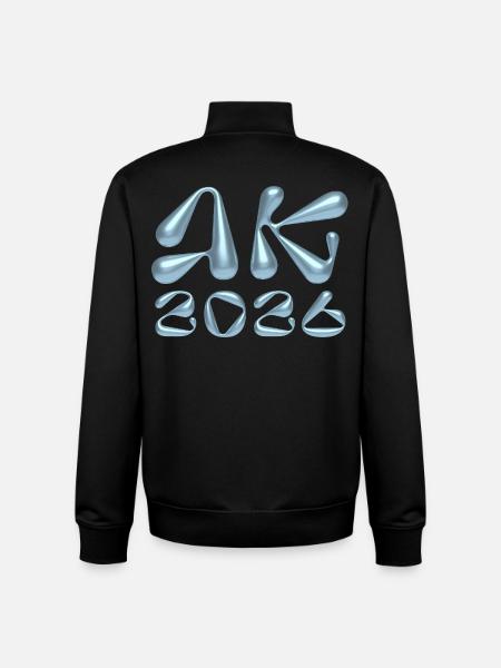 Liquid Metal AK 2023 - Unisex Organic Zip Sweatshirt by Stanley/Stella - black