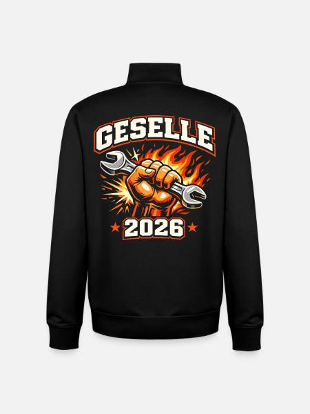 Assistant 2026 Automotive Mechatronics Technician - Unisex Organic Zip Sweatshirt by Stanley/Stella - black