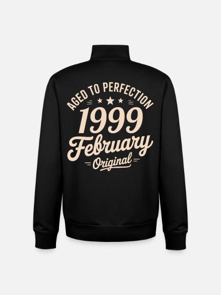 Février 1999 - February 1999 - Unisex Organic Zip Sweatshirt by Stanley/Stella - black