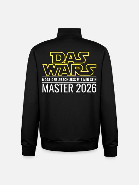 Master 2026 Das wars - Unisex Organic Zip Sweatshirt von Stanley/Stella - Schwarz