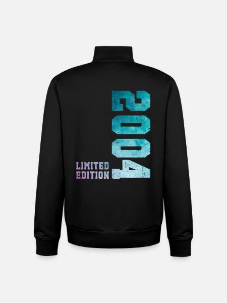 2004 Édition Limitée 22 ans anniversaire - Sweat zippé unisexe en coton bio Stanley/Stella - noir