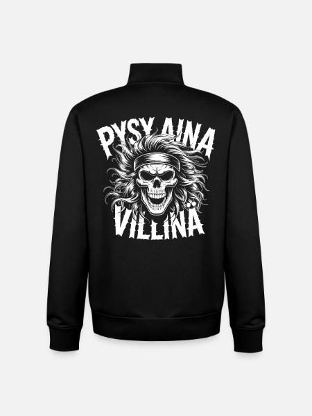 Wildschädel-Design - Unisex Organic Zip Sweatshirt von Stanley/Stella - Schwarz