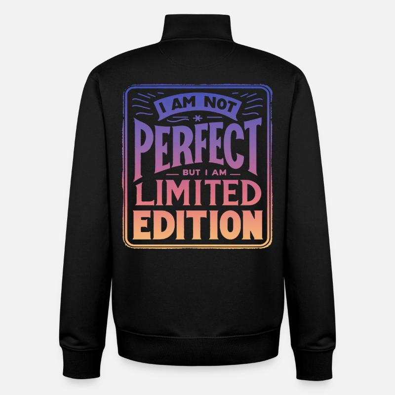 Édition limitée - Sweat zippé unisexe en coton bio Stanley/Stella - noir