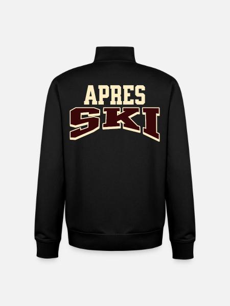 Après-ski - Unisex Organic Zip Sweatshirt by Stanley/Stella - black