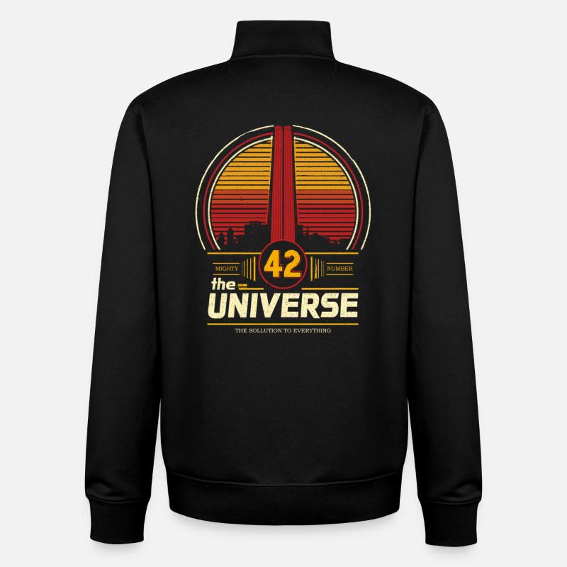 42 - Unisex Organic Zip Sweatshirt von Stanley/Stella - Schwarz